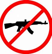 Image result for No Guns Cartoon