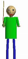 Image result for Old Baldi GIF Roblox