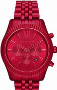 Image result for Red MK Men Watches