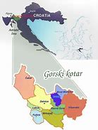 Image result for Gorski Kotar Map