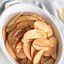 Image result for Sliced Apple with Cinammon Topping