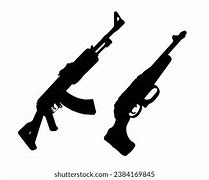 Image result for Pistol Silhouette