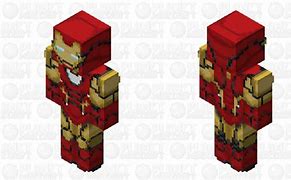 Image result for Planet Minecraft Iron Man Skin