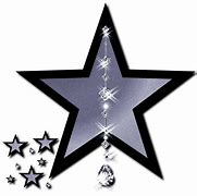 Image result for Silver Shooting Star Clip Art