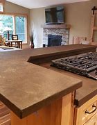 Image result for Brown Concrete Countertops