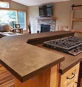Image result for Kitchen with Concrete Countertops