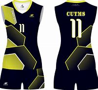 Image result for Cut Back Jersey Volleyball