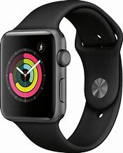 Image result for Apple Watch S3 42Mm Gry ALM BLK SPT