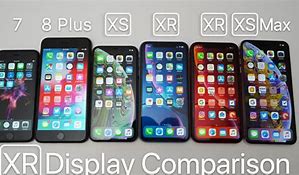 Image result for iPhone 7 Plus vs XR Screen Size