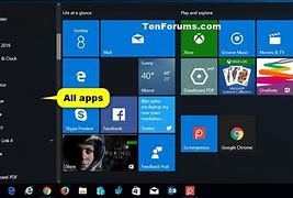 Image result for All Apps Windows 10