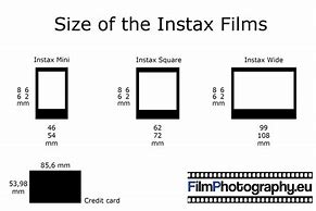 Image result for Fuji Instax Mini Picture Size