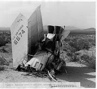 Image result for Bell X-2 Crash