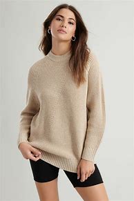Image result for Scoop Neck Tunic Sweaters