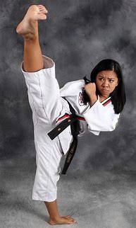 Image result for Karate Female Breaking