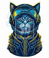 Image result for Crazy Space Cat Meme