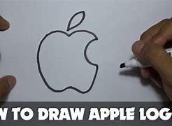 Image result for How to Draw Apple Logo