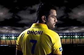 Image result for MS Dhoni CSK Wallpaper