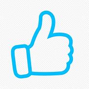 Image result for Blue Thumbs Up Icon