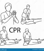 Image result for EMT Doing CPR Drawing