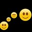 Image result for P Emoji with Black Background