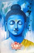 Image result for Buddha Canvas Painting