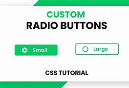 Image result for Custom Radio Button