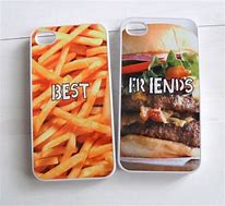 Image result for Best Friend Matching Phone Cases Food