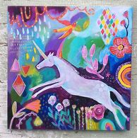 Image result for Acrylic Unicorn Paintings Abstract
