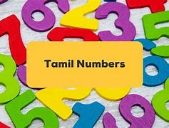 Image result for Tamil Numerals
