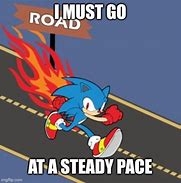 Image result for Sonic Running Meme