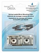 Image result for Mirror Mounting Hardware