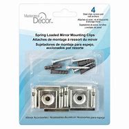 Image result for Antique Mirror Mounting Clips