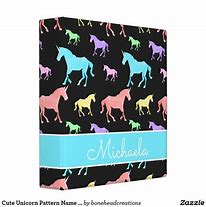 Image result for Cute Unicorn Binders