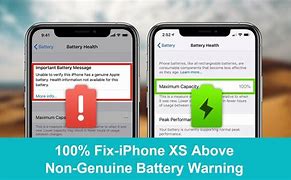 Image result for None Genuine Battery Apple