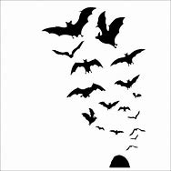 Image result for Bat Swarm Wall Decal