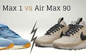 Image result for Air Max 1 vs Air Max 90