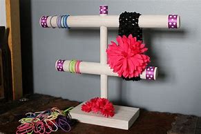 Image result for Acrylic Hair Tie Holder