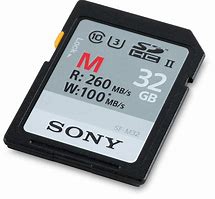 Image result for Sony SDHC Memory Card