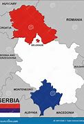 Image result for Map of Serbia and Neighbors