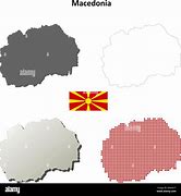 Image result for Macedonia Outline