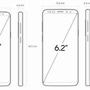 Image result for Samsung Galaxy S9 Ultra Size