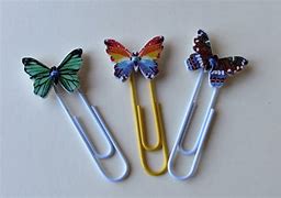 Image result for Butterfly Paper Clips