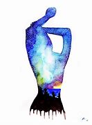 Image result for Galaxy Girl Silhouette