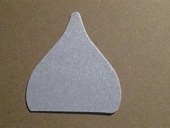 Image result for Hershey Kiss Stencil