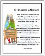 Image result for Poems Grandparents Love