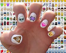 Image result for Middle Finger Emoji with Nails