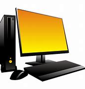 Image result for Desk with a Computer PNG Drawing