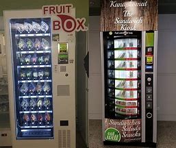 Image result for Healthy Food Vending Machine
