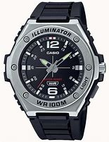 Image result for Casio Illuminator Watch Black