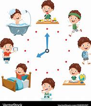Image result for Daily Routine ClipArt for Kids